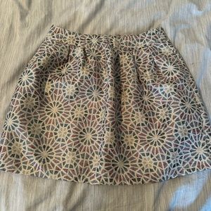 Multicolored mini skirt